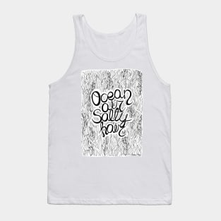 Ocean air salty hair Tank Top